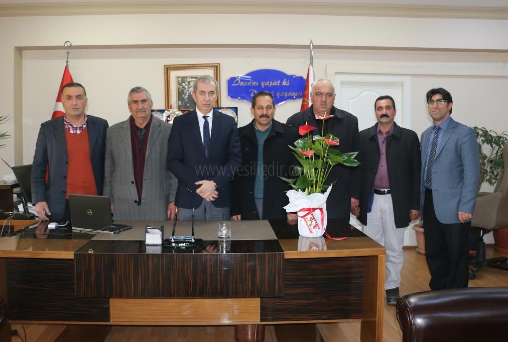 MUHTARLARDAN İL EMNİYET MÜDÜRLÜĞÜNE ZİYARETLERİ DEVAM EDİYOR