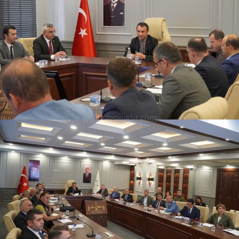 Iğdırda Su Yönetimi Masaya Yatırıldı