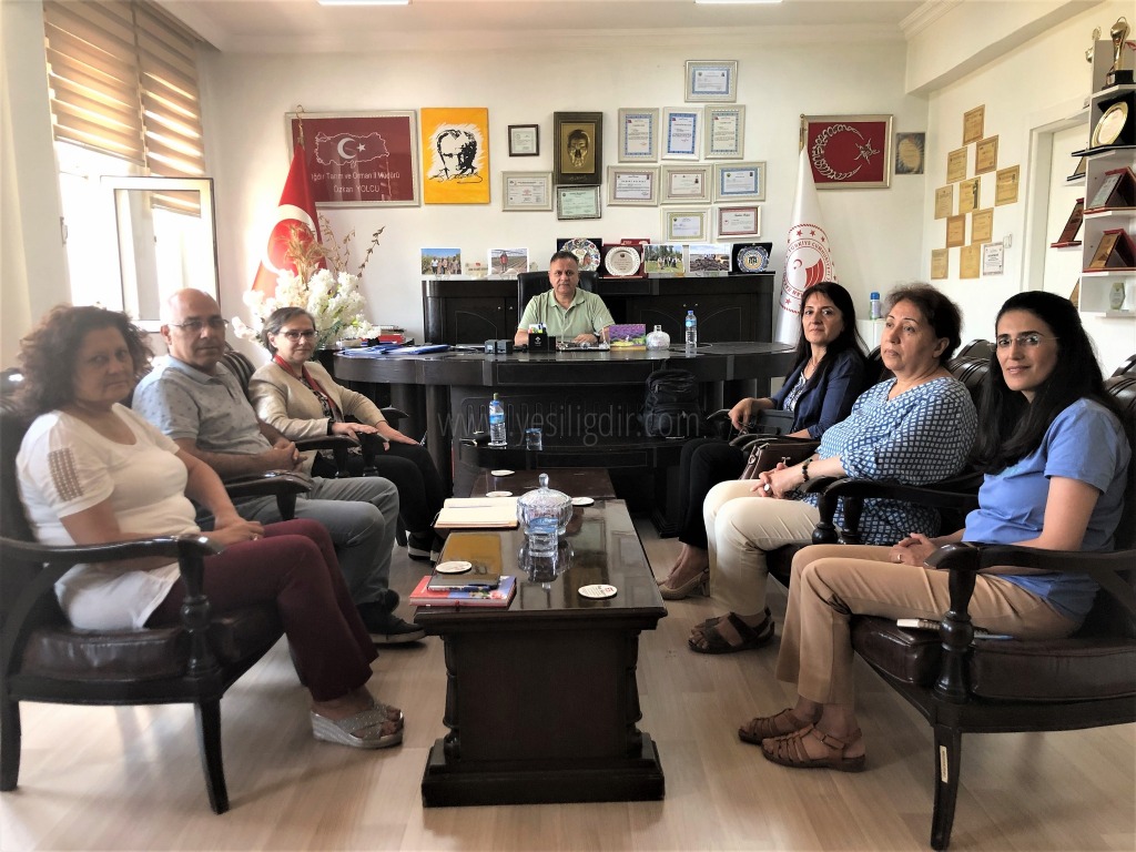 Bitki Ve Bitkisel Ürünler Sınır Kontrol Daire Başkanı Özkan Yolcuyu Ziyaret Etti