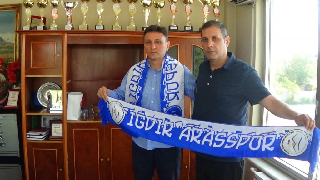 Iğdır Aras sporda Cenap Taner dönemi Resmen Başladı