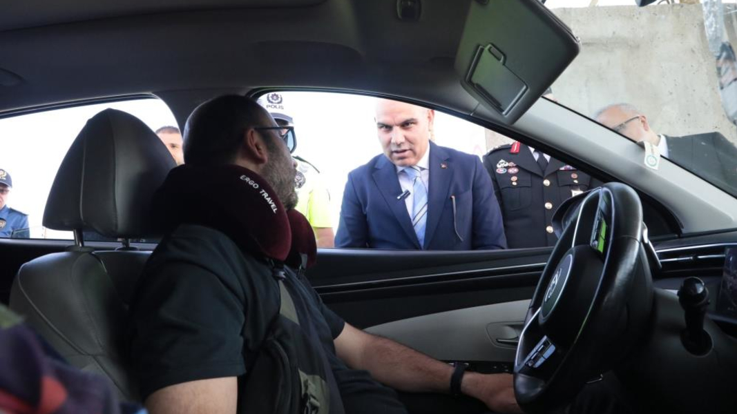 Ağrı'da bayram öncesi trafik denetimi yapıldı