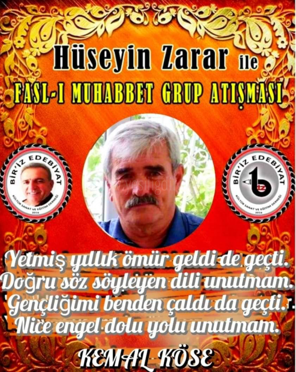 316 Fasl-ı muhabbet Atışma dörtlükleri