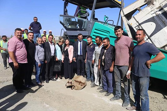 SANAYİ SİTESİ ASFALT İLE BULUŞTU ESNAFIN YÜZÜ GÜLDÜ