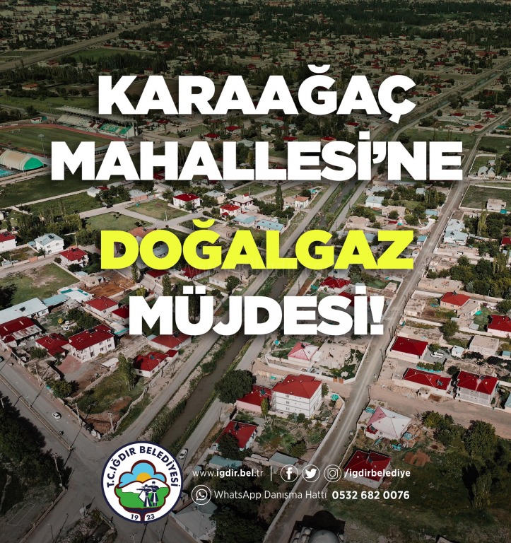 Karaağaç Mahallesi Doğalgaza Kavuşuyor