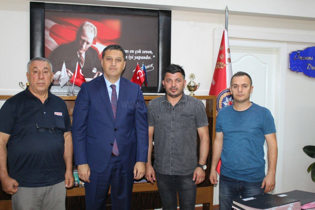 Basından Emniyet müdürüne ziyaret
