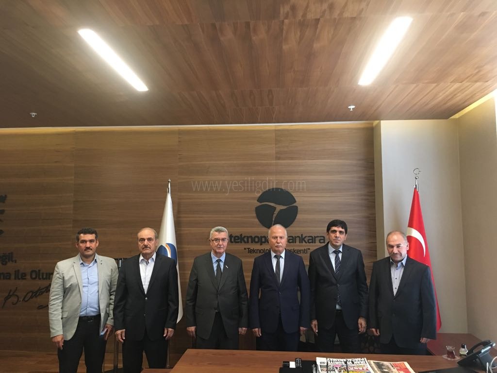 Rektör Alma Ankara Teknoparkda İncelemelerde Bulundu