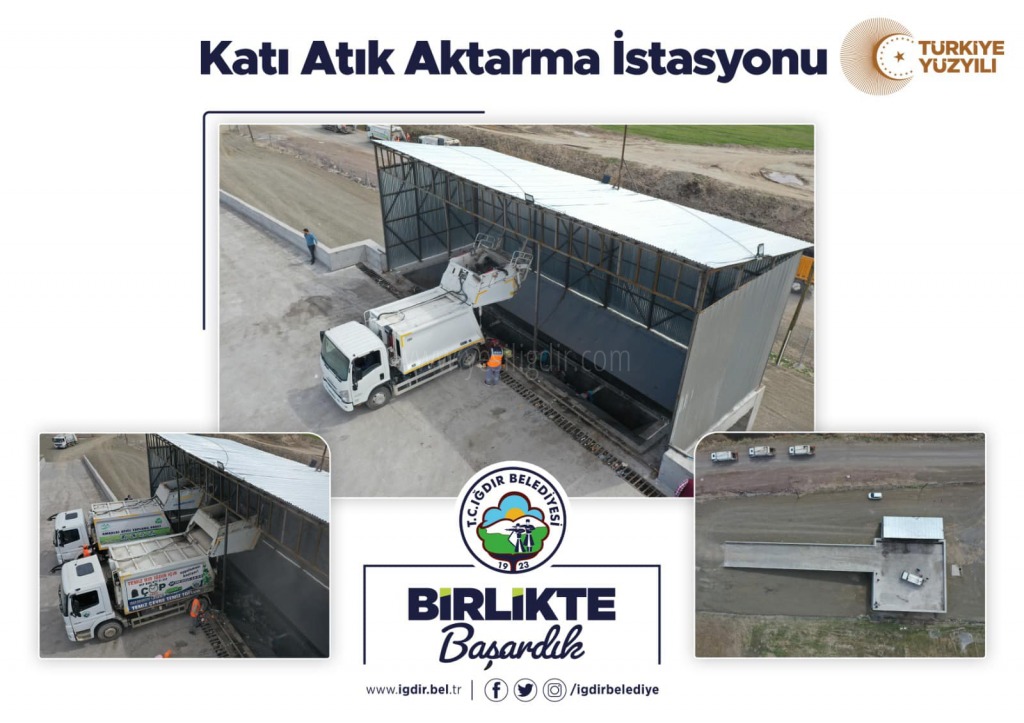 GÜNLÜK 100 TON EVSEL ATIK DEPOLANIYOR