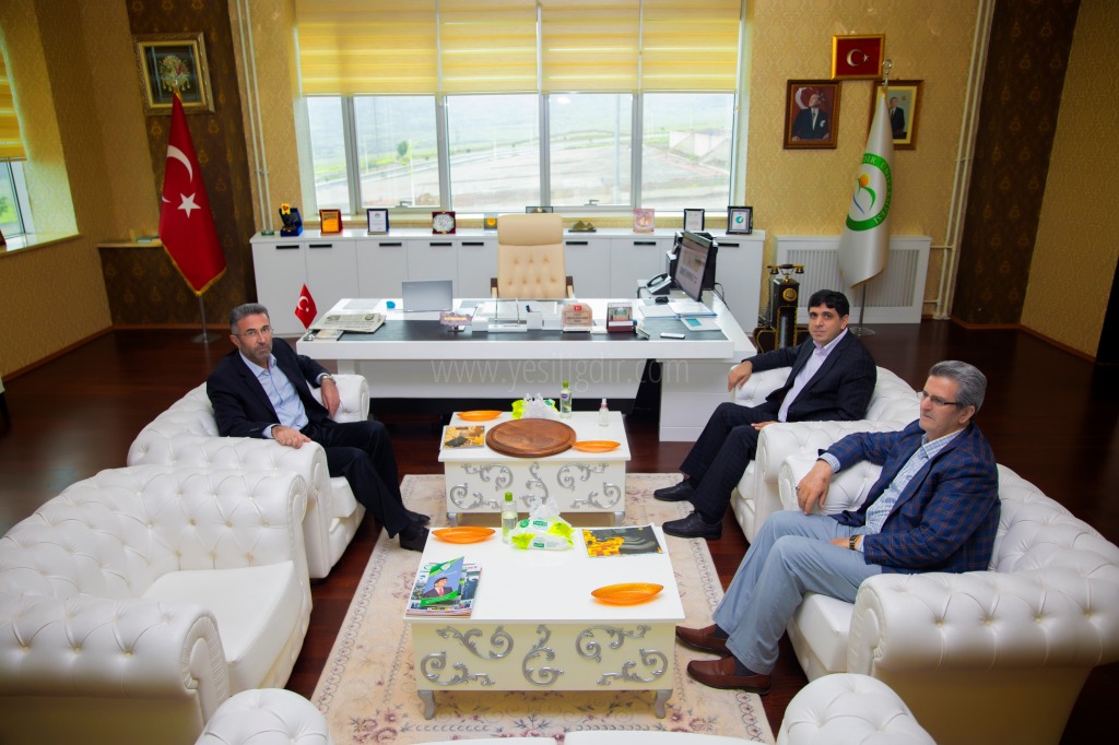 İl Müftüsü Tekin'den Rektör Alma'ya İade-i Ziyaret