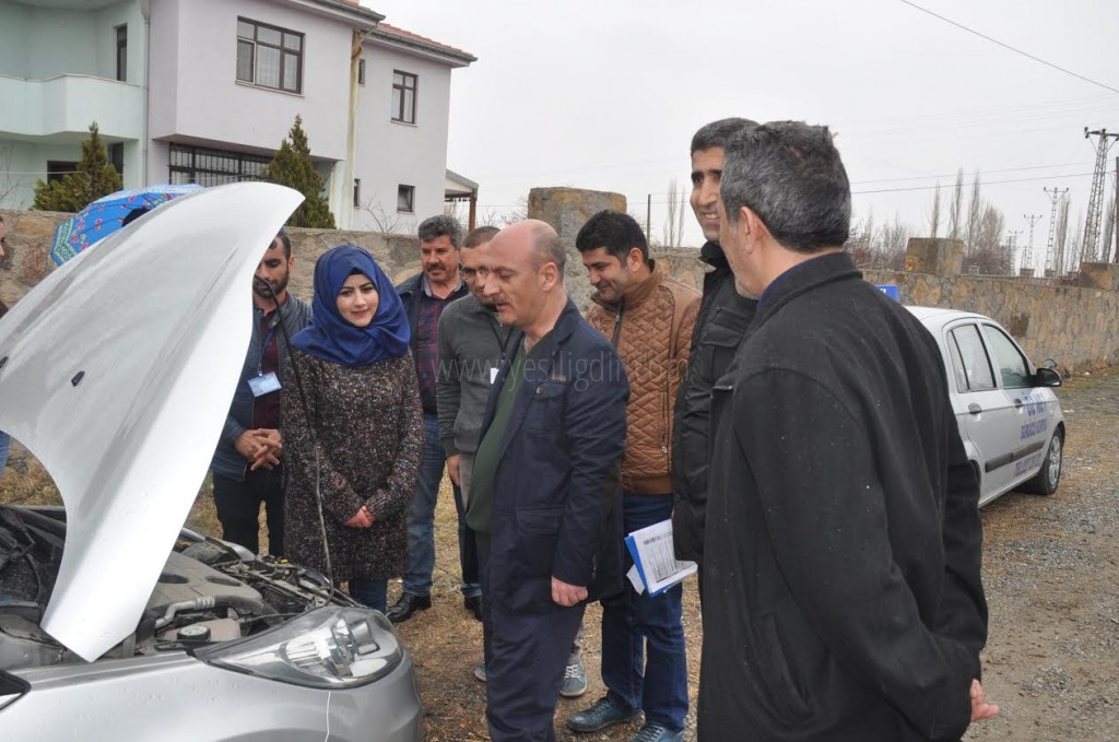 MİLL EĞİTİM MÜDÜRÜ HAKAN CIRIT MTSK SINAVINI DENETLEDİ
