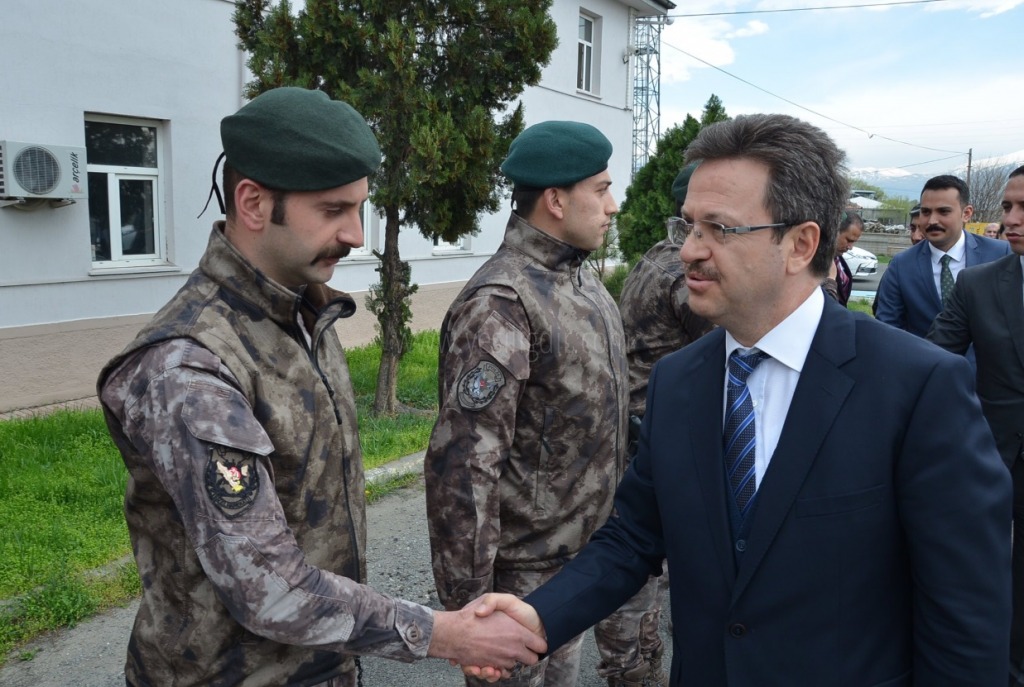 Emniyet Birimlerine Vali Ünlüden Ziyaret