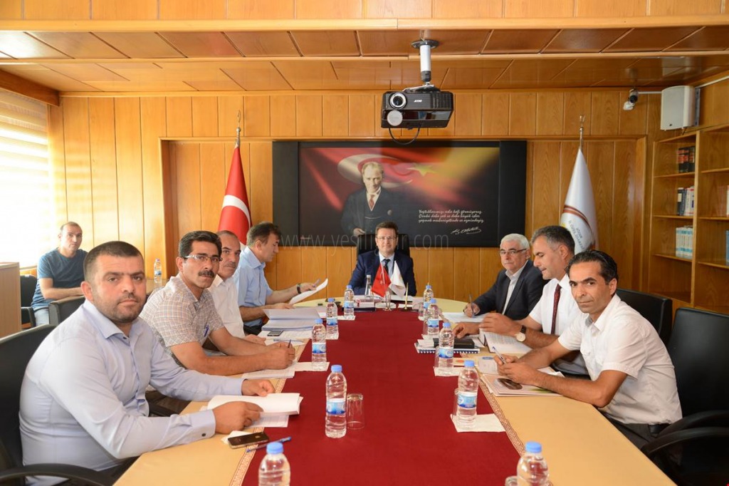 VALİ ENVER ÜNLÜ BAŞKANLIĞINDA ENCÜMEN TOPLANTISI YAPILDI