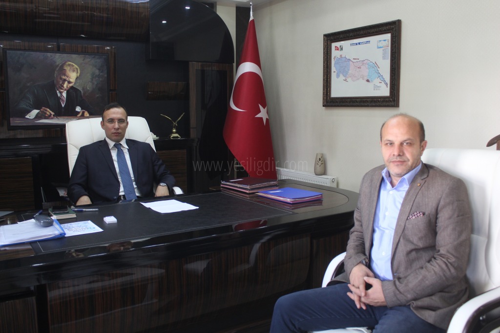 Vali Yardımcılığına Atanan Yunis Koça Hoş geldin Ziyareti