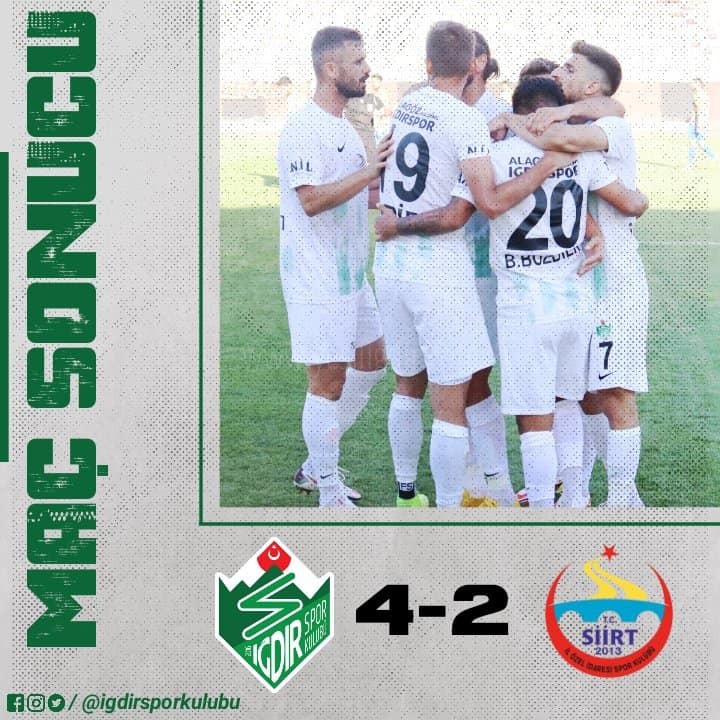 Alagöz Holding Iğdırspor 4 Siirt İl Özel İdare spor 2