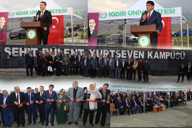 15 Temmuz Şehidi Bülent Yurtsevenin İsmi Iğdır Üniversitesi Kampüsüne Verildi