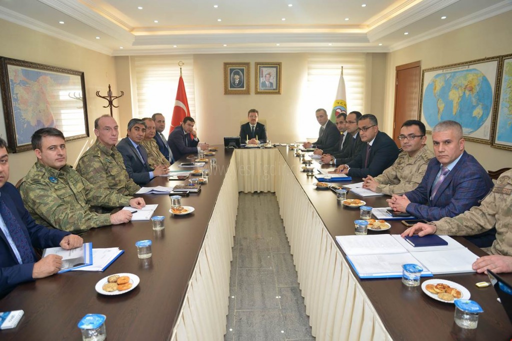 SEÇİM GÜVENLİĞİ TOPLANTISI YAPILDI