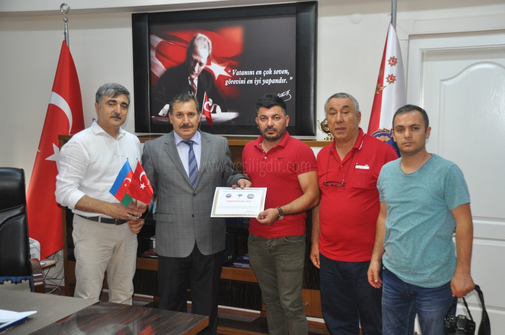 EMNİYET MÜDÜRÜ ORHAN ÇEVİKE ANLAMLI ZİYARET