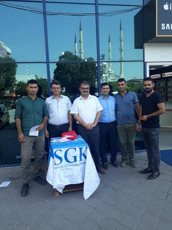Iğdır SGK İl Müdürlüğü 7143 yapılandırması için stand açtı