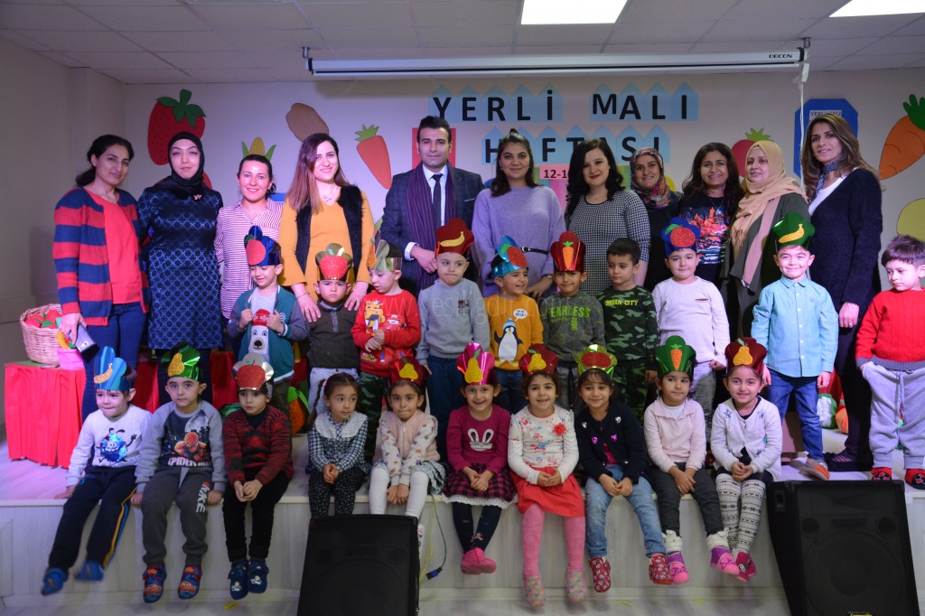 15 TEMMUZ ANAOKULU ÖĞRENCİLERİ YERLİ MALİ HAFTASINI KUTLADI