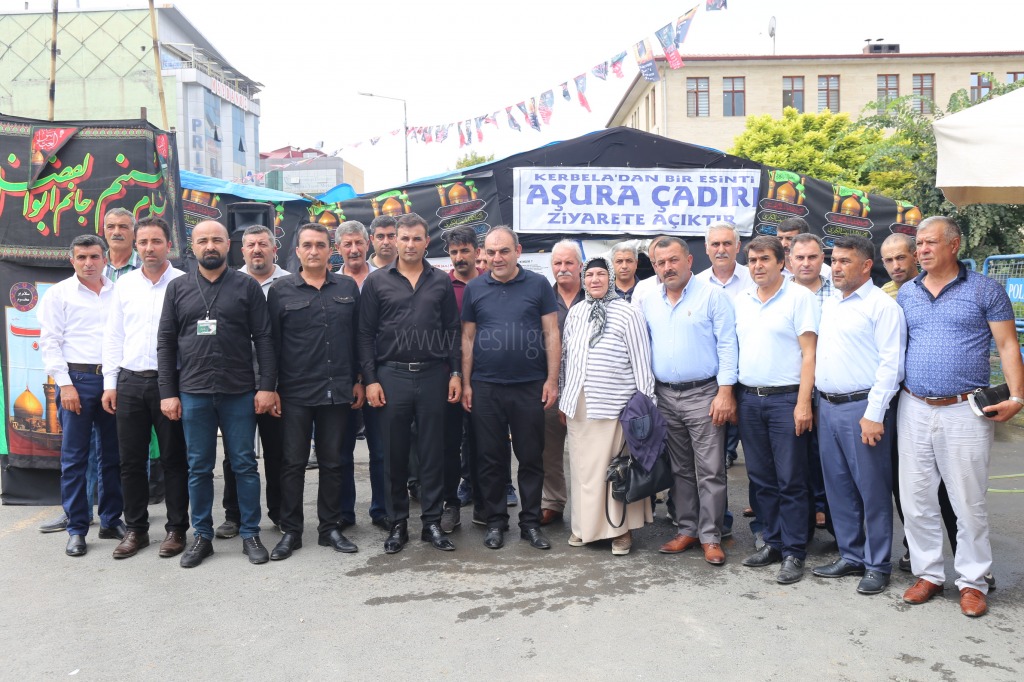 Aşura çadırına Ziyaret