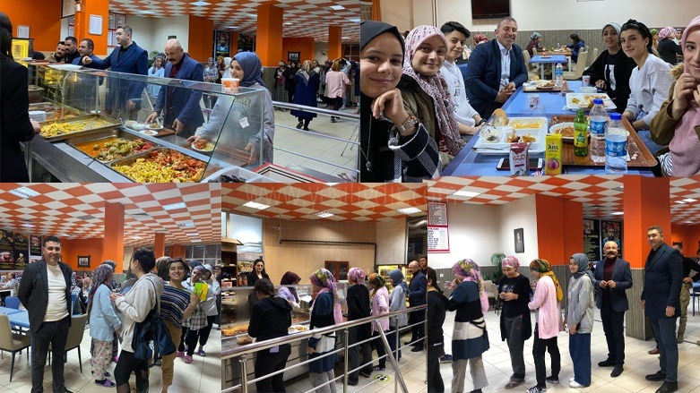 Vali Yardımcısı KYKda Kalan Öğrencilerle İftar Açtı