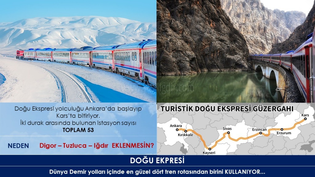 İleriki yıllarda DOĞU EKSPRESİNİN seyahat süresi ve mesafesi neden UZAMALI