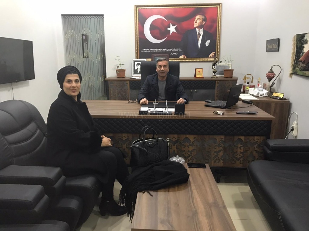 İŞ İNSANI HACER ÖZBEY OSMAN TOKAYI ZİYARET ETTİ