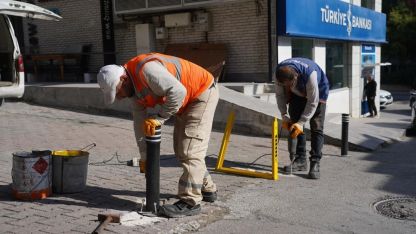 Bilecik’te yayalaştırma çalışmaları başladı