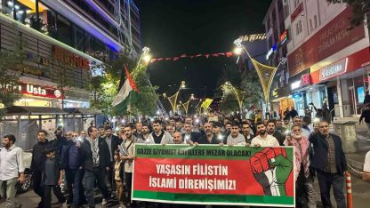 Bingöl’de Sumud Filosu’na müdahaleye tepki