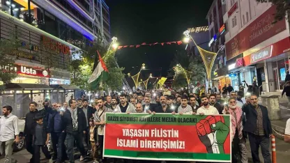 Bingöl’de Sumud Filosu’na müdahaleye tepki
