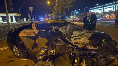 Turgutlu’da feci kaza: 1 ölü, 3 yaralı