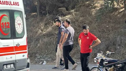Otomobilin çarpıp kaçtığı kazada 1 kişi yaralandı