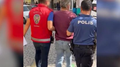 Aranan şahıs güven timlerinden kaçamadı