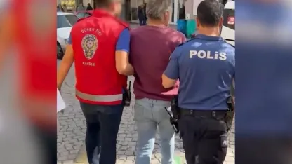 Aranan şahıs güven timlerinden kaçamadı
