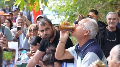 İzleyenler hayret etti