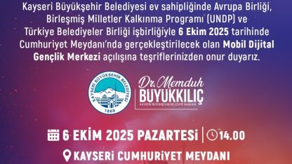 Başkan Büyükkılıç: "Dijital geleceğin merkezi açılıyor"