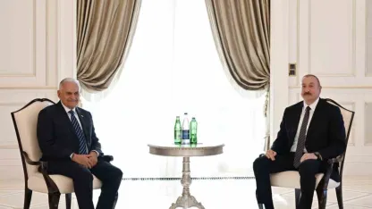 Azerbaycan Cumhurbaşkanı Aliyev, TDT Aksakallar Konseyi Başkanı Yıldırım’ı kabul etti