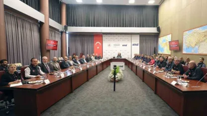 Deprem Bilim Kurulu Toplantısı yapıldı