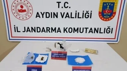 Aydın'ın Efeler İlçesinde Evde uyuşturucu satışı yaparken yakalandı hakkında adli işlem başlatıldı