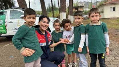 Aydın Köşk’te ilkokul öğrencilerine doğa ve hayvan sevgisi aşılandı