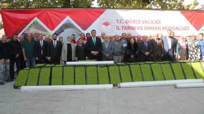 Düzce’de yüzde 75 destekli 232 bin 500 adet marul fidesi dağıtıldı