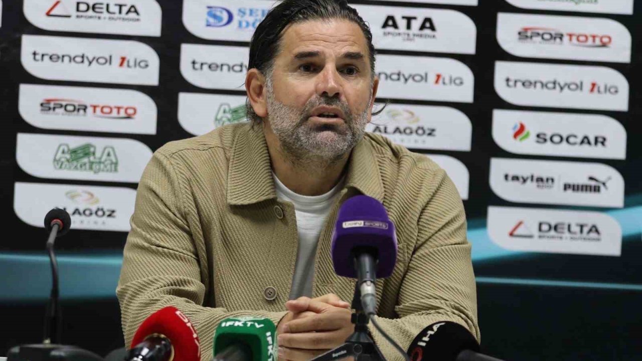 Alagöz Holding Iğdır FK  Teknik Direktörü İbrahim Üzülmez’den   İstanbulspor maçını değerlendirdi