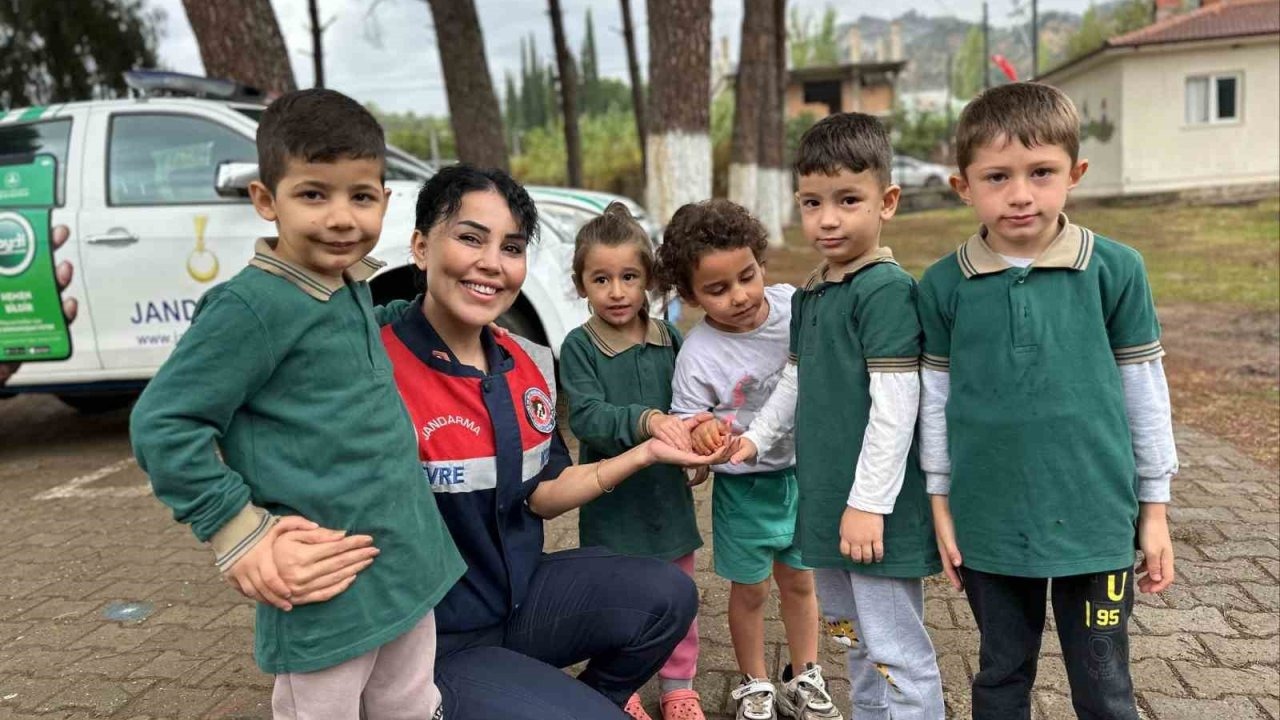 Aydın Köşk’te ilkokul öğrencilerine doğa ve hayvan sevgisi aşılandı