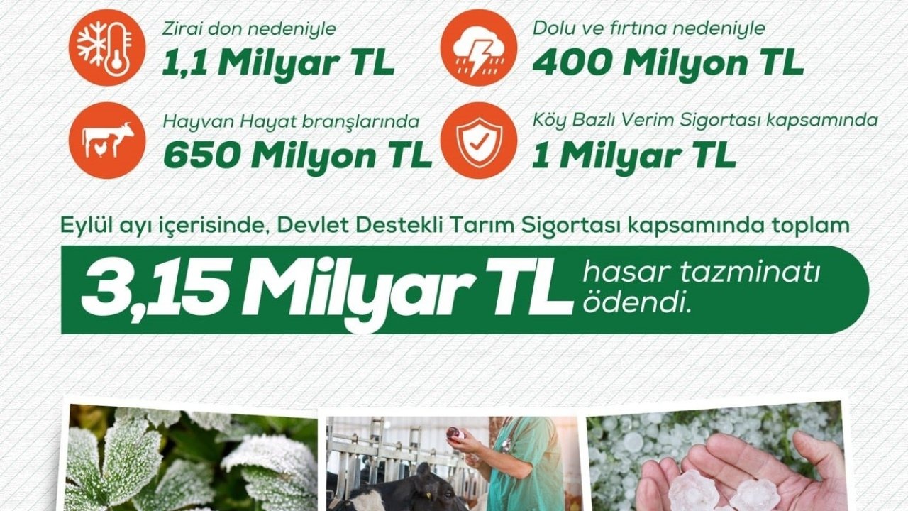 Bakan Yumaklı: 3 milyar 150 milyon lira hasar tazminatı ödedik&quot;