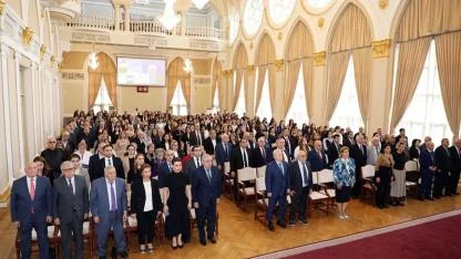 Bakü'de Türk dünyası konferansı: 100 yıllık Türkoloji ilkeleri hedefe yürüyor