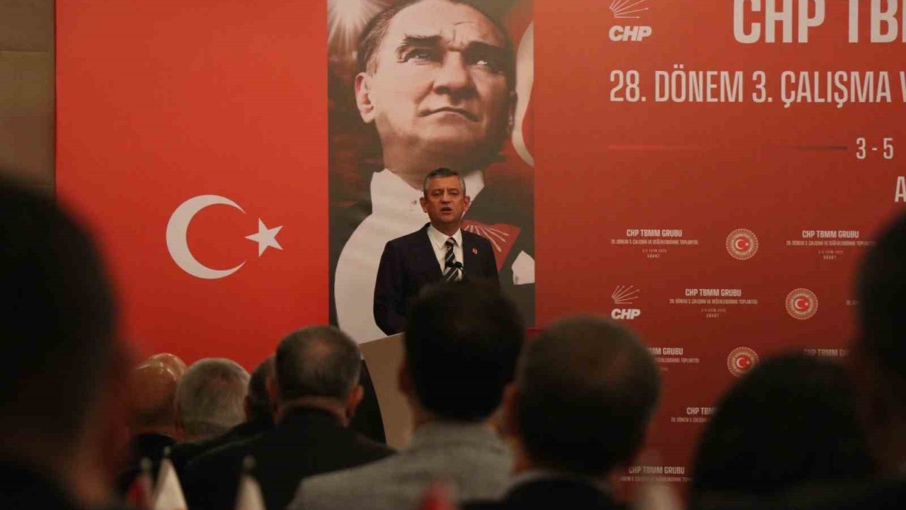 CHP lideri Özel: &quot;Son seçimin birinci partisiyiz, artık sokakta çok daha güçlüyüz&quot;