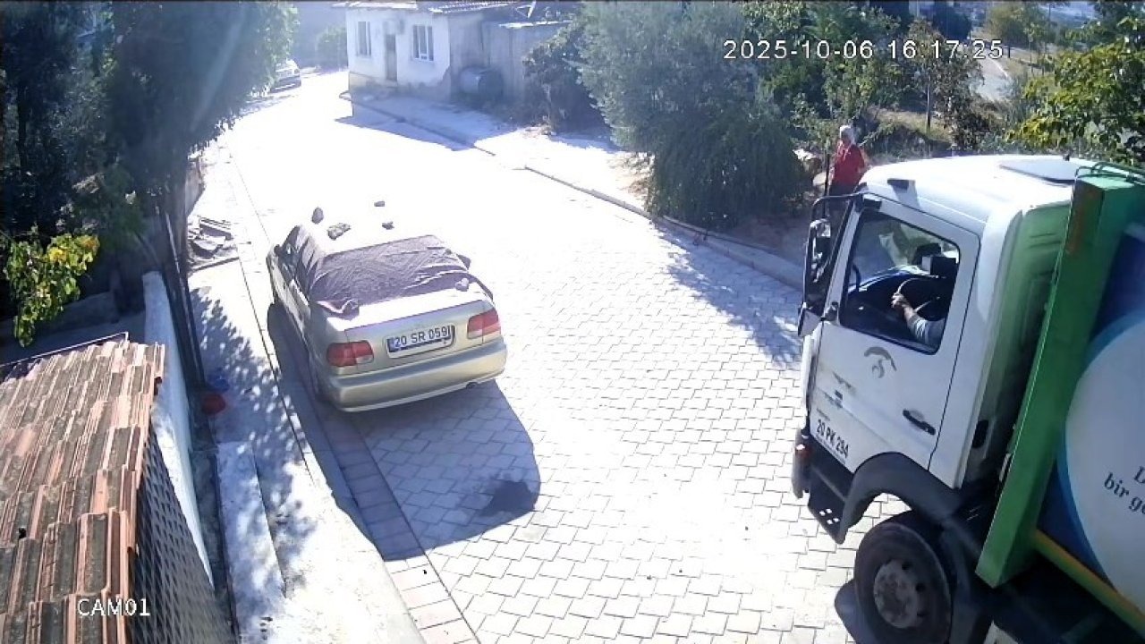 Denizli’nin Pamukkale ilçesinde Çöpünü çıkaran yaşlı kadın cinayet gibi kazada hayatını kaybetti