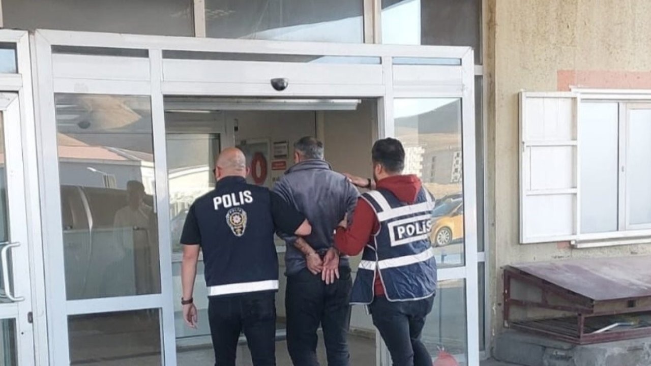 Hakkari’de 50 yıl hapis cezası bulunan şahıs polis ekiplerince yakalandı