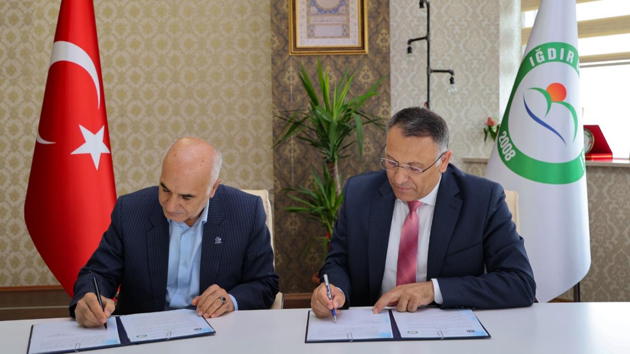 Iğdır Üniversitesi ile İran Urmiye Üniversitesi Arasındaki İş Birliği Protokolü Yenilendi