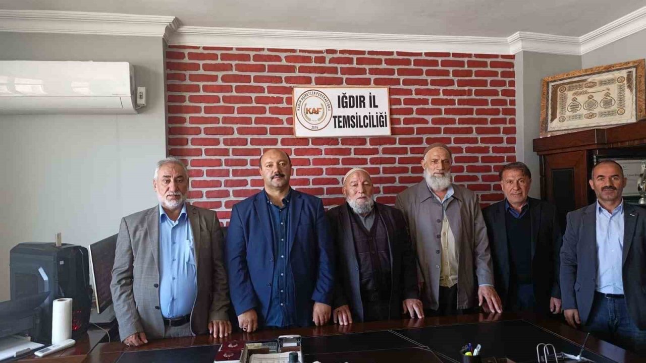 Iğdır’daki aşiret liderlerinden  İsrail’e tepki
