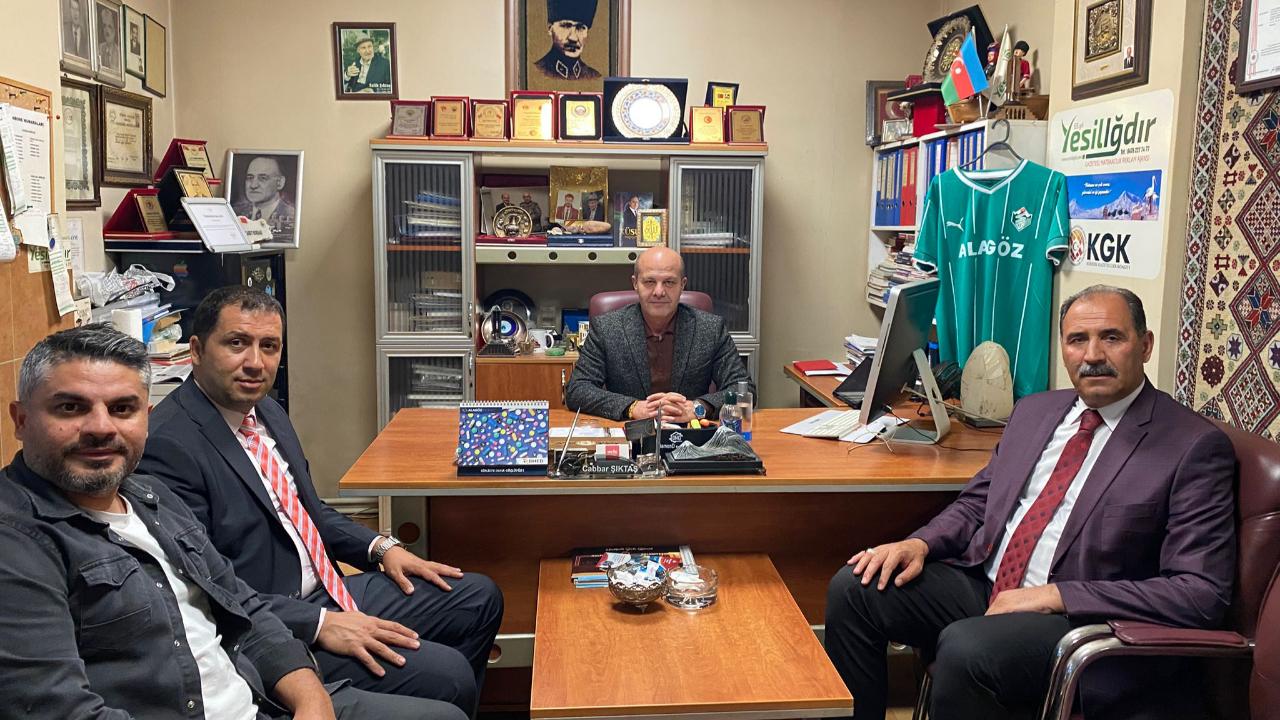 Milli Eğitim Müdürü Aziz Gün’den Gazetemize Nezaket Ziyareti
